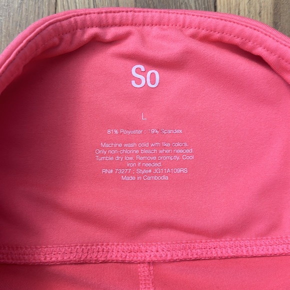 *last chance!!* SO | women’s bright pink workout leggings - Picture 4 of 16
